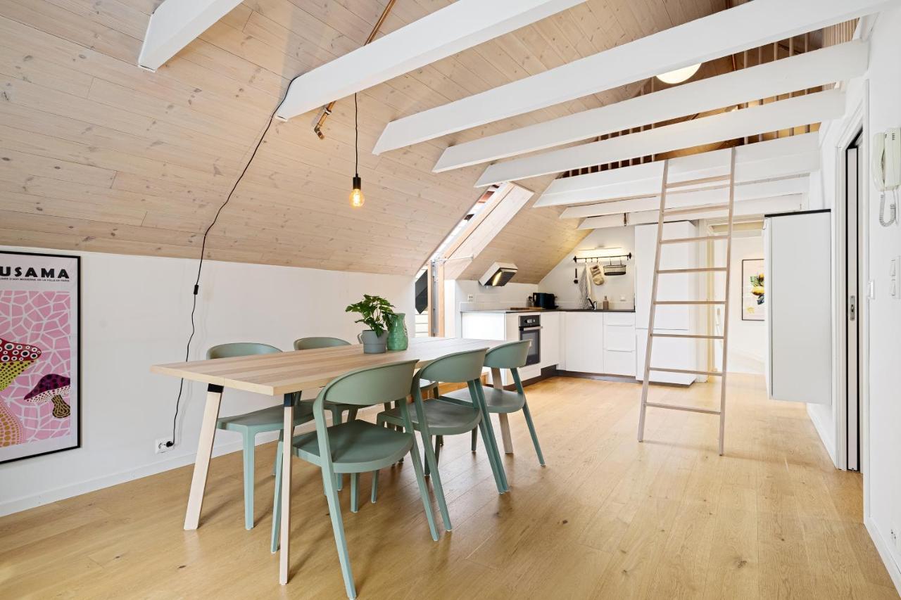 Charming Rooftop Apartment In Heart Of Stavanger Eksteriør bilde