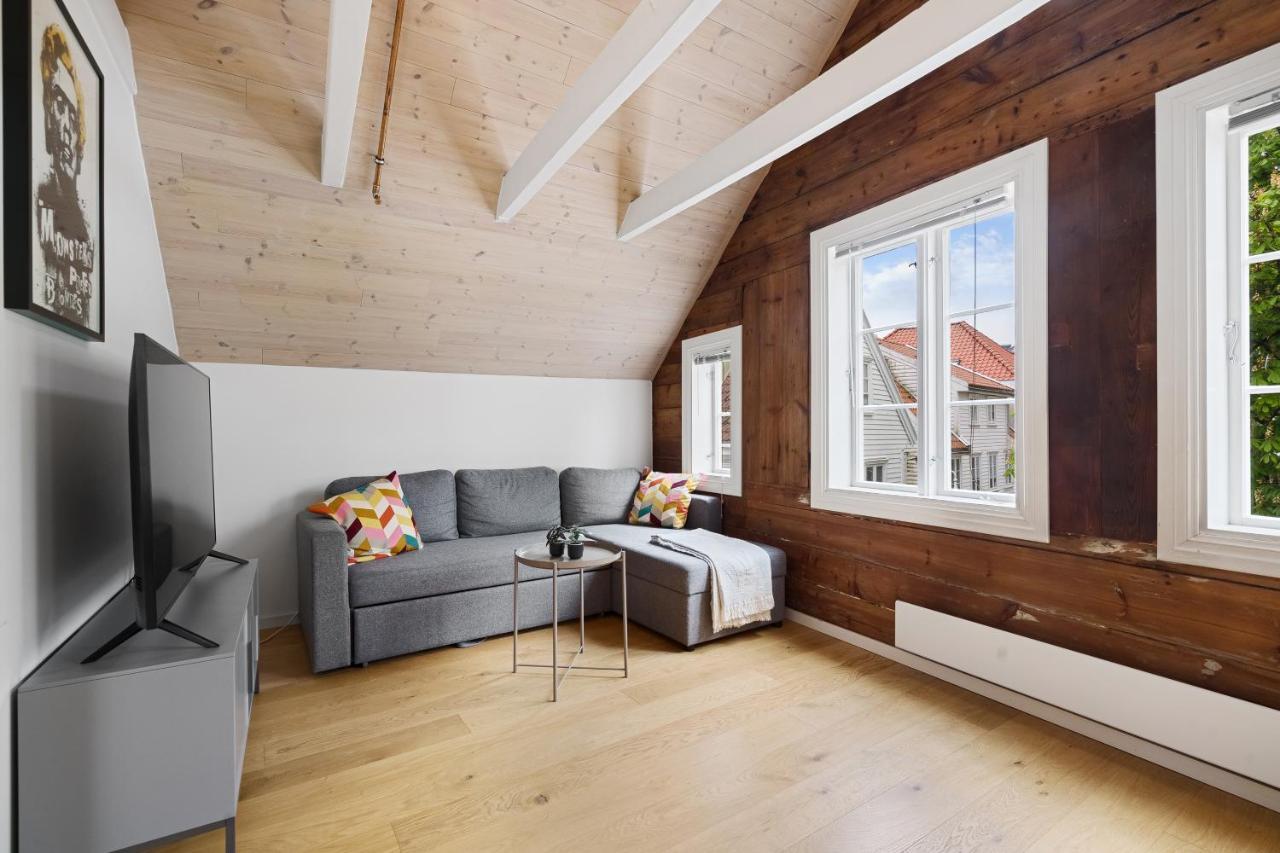 Charming Rooftop Apartment In Heart Of Stavanger Eksteriør bilde