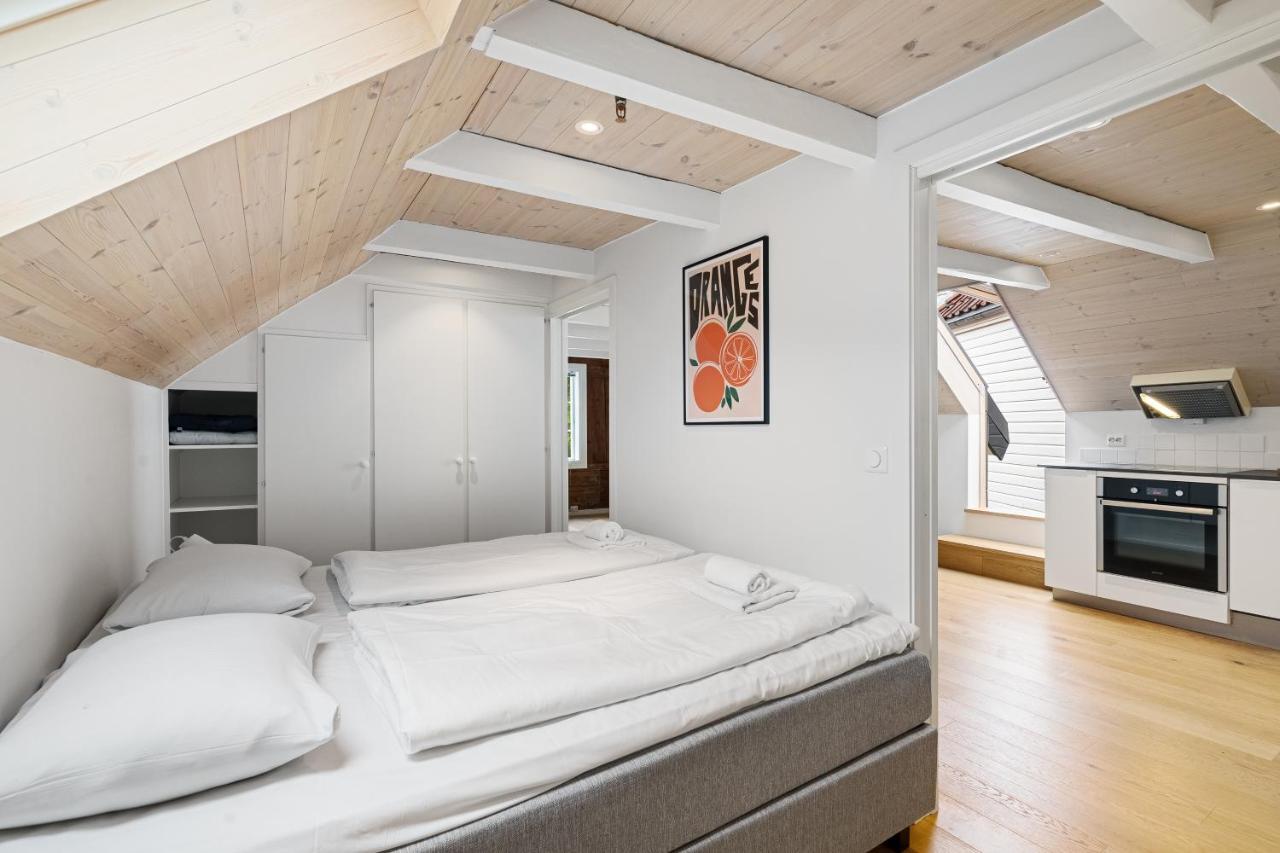 Charming Rooftop Apartment In Heart Of Stavanger Eksteriør bilde