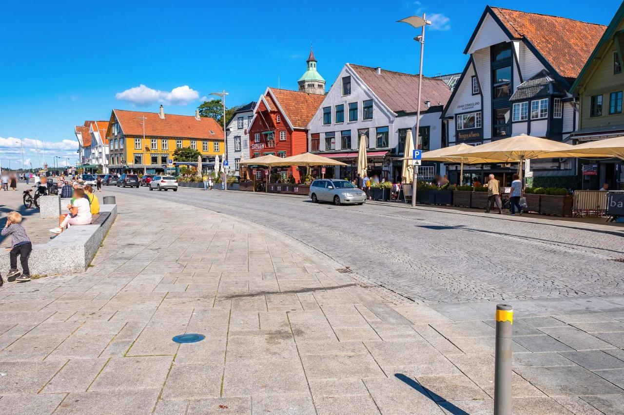 Charming Rooftop Apartment In Heart Of Stavanger Eksteriør bilde