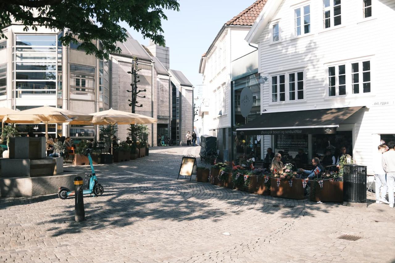 Charming Rooftop Apartment In Heart Of Stavanger Eksteriør bilde