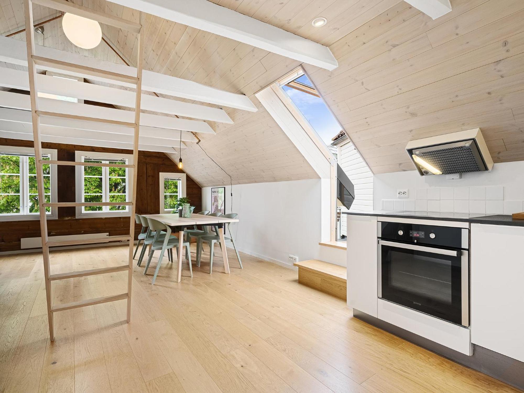 Charming Rooftop Apartment In Heart Of Stavanger Eksteriør bilde